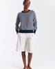 Brodie Pure Cashmere Brodie Pure Cashmere Beach Stripe Cashmere Sweater - 2