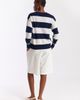 Brodie Pure Cashmere Brodie Pure Cashmere Beach Stripe Cashmere Sweater - 3