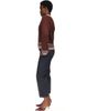 Brodie Pure Cashmere Brodie Pure Cashmere Stitchy Trim V-Neck Sweater - 2