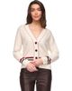Brodie Pure Cashmere Brodie Pure Cashmere Varsity Cable Cardigan - 1