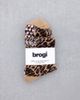 Brogi Yoga Brogi Yoga Animal Print Grip Pilates Socks in Leopard Brown, Women's at Urban Outfitters - 2