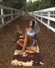 Brogi Yoga Brogi Yoga Luxe Suede Yoga Mat in Cowprint at Urban Outfitters - 1