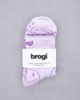 Brogi Yoga Brogi Yoga Smiley Grip Pilates Socks in Lavender, Women's at Urban Outfitters - 2