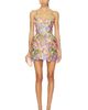 Bronx and Banco Bronx and Banco Iris Floral Aria V-neck Mini Dress - 1