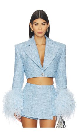 Bronx Banco Bronx and Banco Kacey Cropped Blazer