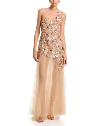 Bronx And Banco Bronx And Banco Layla Sequin Floral Maxi Dress