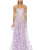 Bronx and Banco Bronx and Banco Midnight Embroidered Floral Gown - 1
