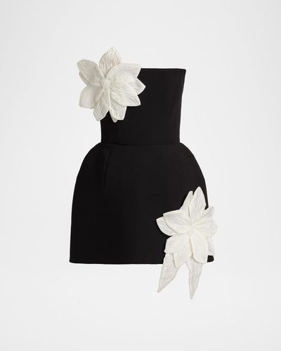 dresses mini for women Petal and Pup Women's Butterfields Strapless Mini Dress