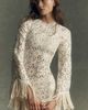 Bronx and Banco Maia Fringe Gown - 3