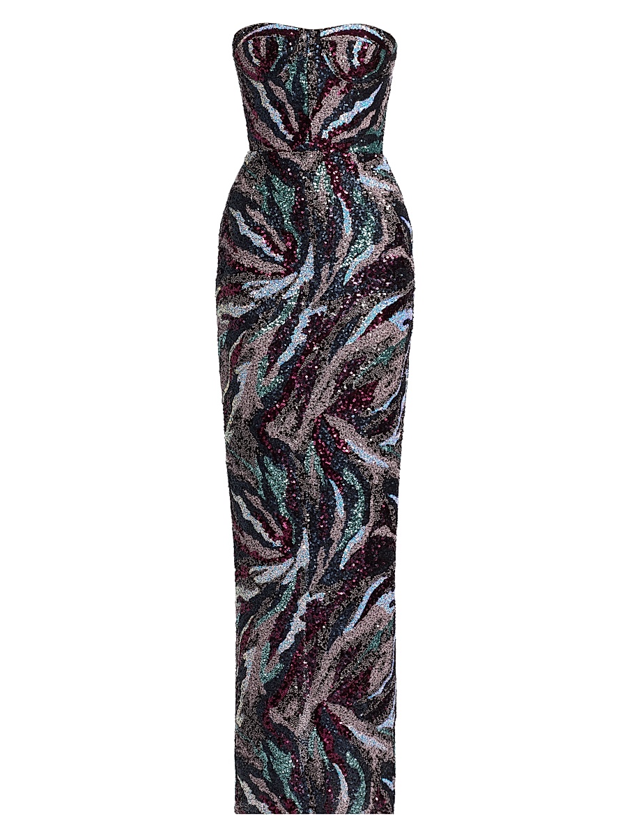 Bronx and Banco - Women's Dahlia Sequined Maxi Dress