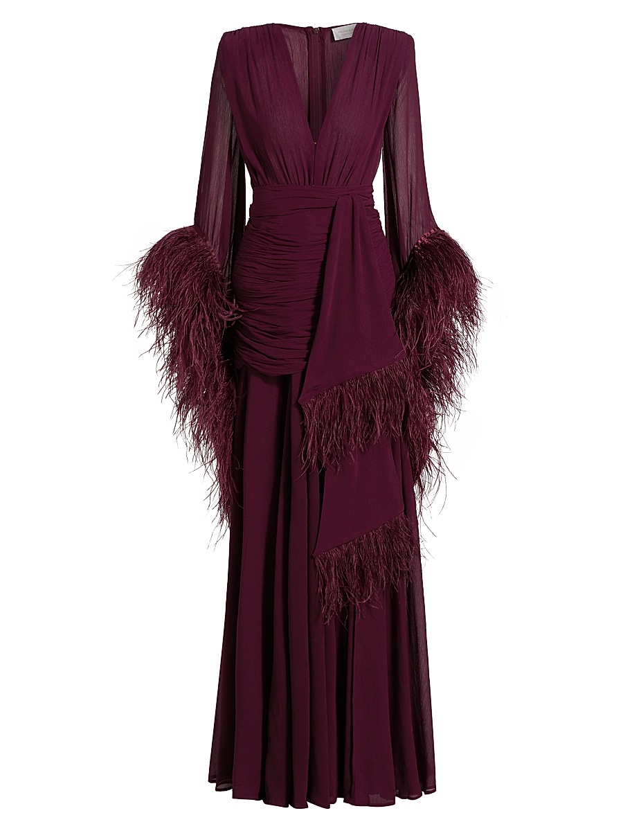 bronx and banco pink feather dress Bronx and Banco