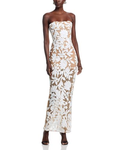 Bronx Banco Bronx And Banco Dahlia Strapless Maxi Dress