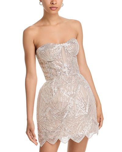 Bronx Banco Bronx And Banco Giselle Blanc Mini Dress
