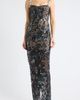 BRONX BANCO BRONX BANCO Dahlia Sequin & Crystal Floral Sheath Gown - 1
