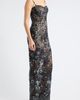 BRONX BANCO BRONX BANCO Dahlia Sequin & Crystal Floral Sheath Gown - 3