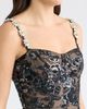 BRONX BANCO BRONX BANCO Dahlia Sequin & Crystal Floral Sheath Gown - 4