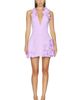 Bronx Banco Bronx Banco Estelle 3d Floral V-neck Mini Dress - 1