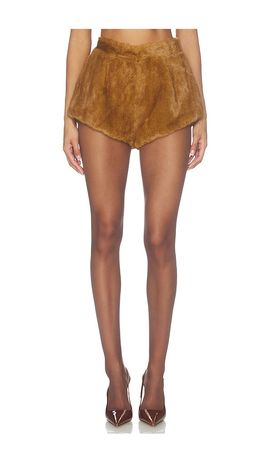 Bronx Banco Bronx Banco Faux Mink Shorts