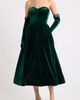 BRONX BANCO BRONX BANCO Fit & Flare Velvet Party Dress - 1