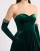 BRONX BANCO BRONX BANCO Fit & Flare Velvet Party Dress - 4