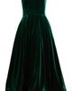 BRONX BANCO BRONX BANCO Fit & Flare Velvet Party Dress - 5