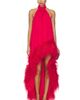Bronx Banco Bronx Banco Halter Neck Feather Gown - 1