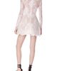 BRONX BANCO BRONX BANCO Isa Sequin Lace Long Sleeve Cocktail Minidress - 2