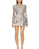 Bronx Banco Bronx Banco Long Sleeve Sequin Mini Dress - 1
