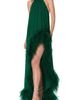 BRONX BANCO BRONX BANCO Madeline Feather Detail High-Low Gown - 3
