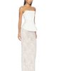 Bronx Banco Bronx Banco Strapless Satin And Lace Maxi Dress - 2