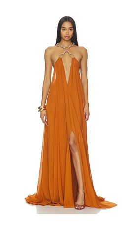 Bronx Banco Bronx Banco Zuri Halterneck Cutout Dress