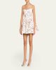 Bronx Banco Chloe Strapless Sequin Floral Corset Mini Dress - 4