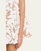 Bronx Banco Chloe Strapless Sequin Floral Corset Mini Dress - 5