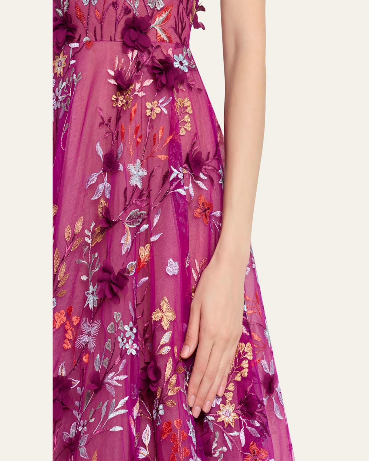 bronx and banco saba midi dress navy Bronx and Banco Saba Leaf-Appliqu Lace Midi Dress