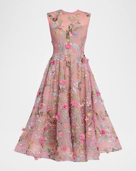 bronx and banco saba blanc floral-appliqu lace midi dress Bronx and Banco White Saba Blanc Floral Tulle Lace Midi Dress Size Medium Whatnot: Shop, Sell, Connect
