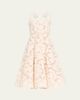 Bronx Banco Sabrina Lace Midi Dress with Bow Details - 1