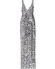 Bronx Banco Women's Allegra Sequin V-Neck Sleeveless Gown - 1