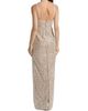 Bronx Banco Women's Allegra Sequin V-Neck Sleeveless Gown - 5