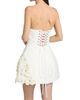 Bronx Banco Women's Estelle 3D Floral Strapless Minidress - 5