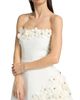 Bronx Banco Women's Estelle 3D Floral Strapless Minidress - 6