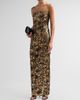 Bronx Banco Women's Farah Floral Sequin-Embellished Maxi Dress - 4