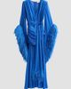 Bronx Banco Women's Geisha Feather Cuff Draped Maxi Dress - 1