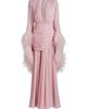 Bronx Banco Women's Geisha Feathered Gown - 8