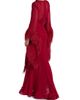 Bronx Banco Women's Geisha V-Neck Feather Gown - 5