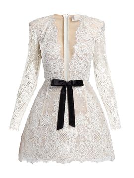 Bronx Banco Women's Isa Embellished Lace Minidress