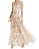 Bronx Banco Women's Jasmine Embroidered Floral Gown - 2
