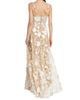 Bronx Banco Women's Jasmine Embroidered Floral Gown - 5