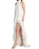 Bronx Banco Women's Madeline Feather-Trim Halterneck Gown - 2