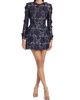 Bronx Banco Women's Maia Floral Appliqué Lace Minidress - 2