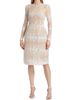 Bronx Banco Women's Masey Embroidered Lace Long-Sleeve Midi-Dress - 3